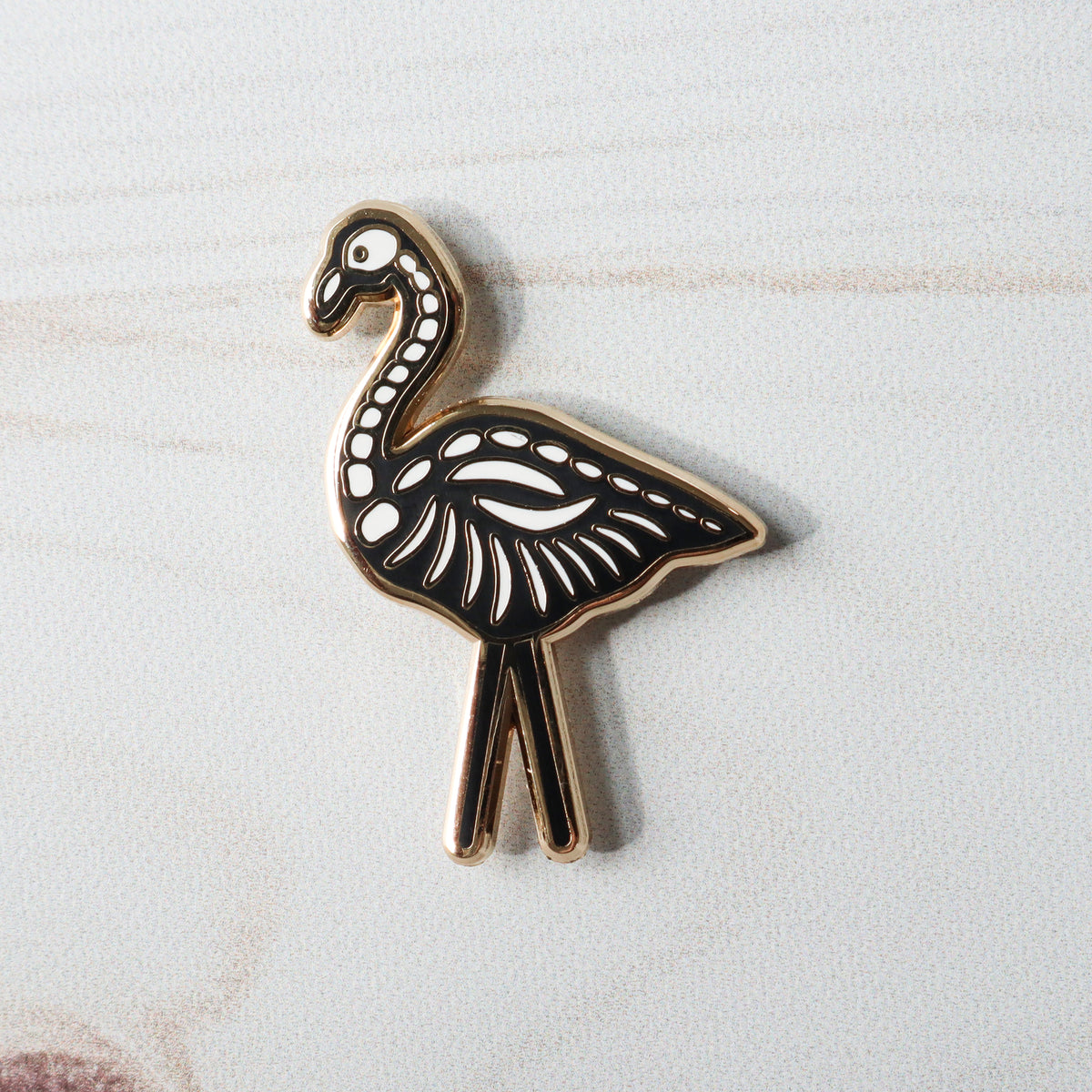 Shadow The Skeleton Flamingo Needle Minder – Flamingo Toes