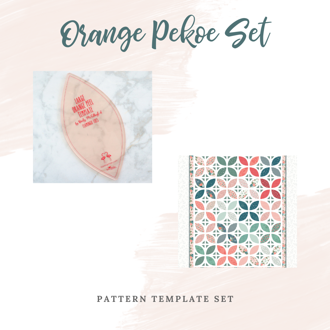 Orange Pekoe Pattern and Template Set – Flamingo Toes