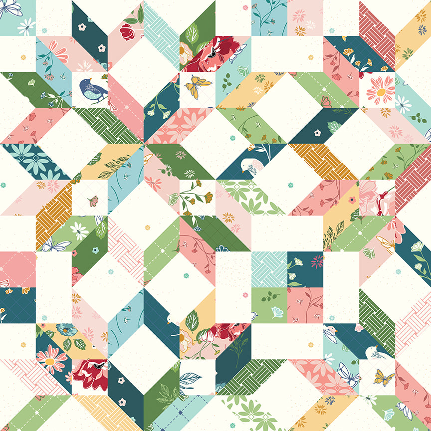 Melody Cheater Pattern Yardage – Flamingo Toes