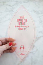 Large Orange Peel Template