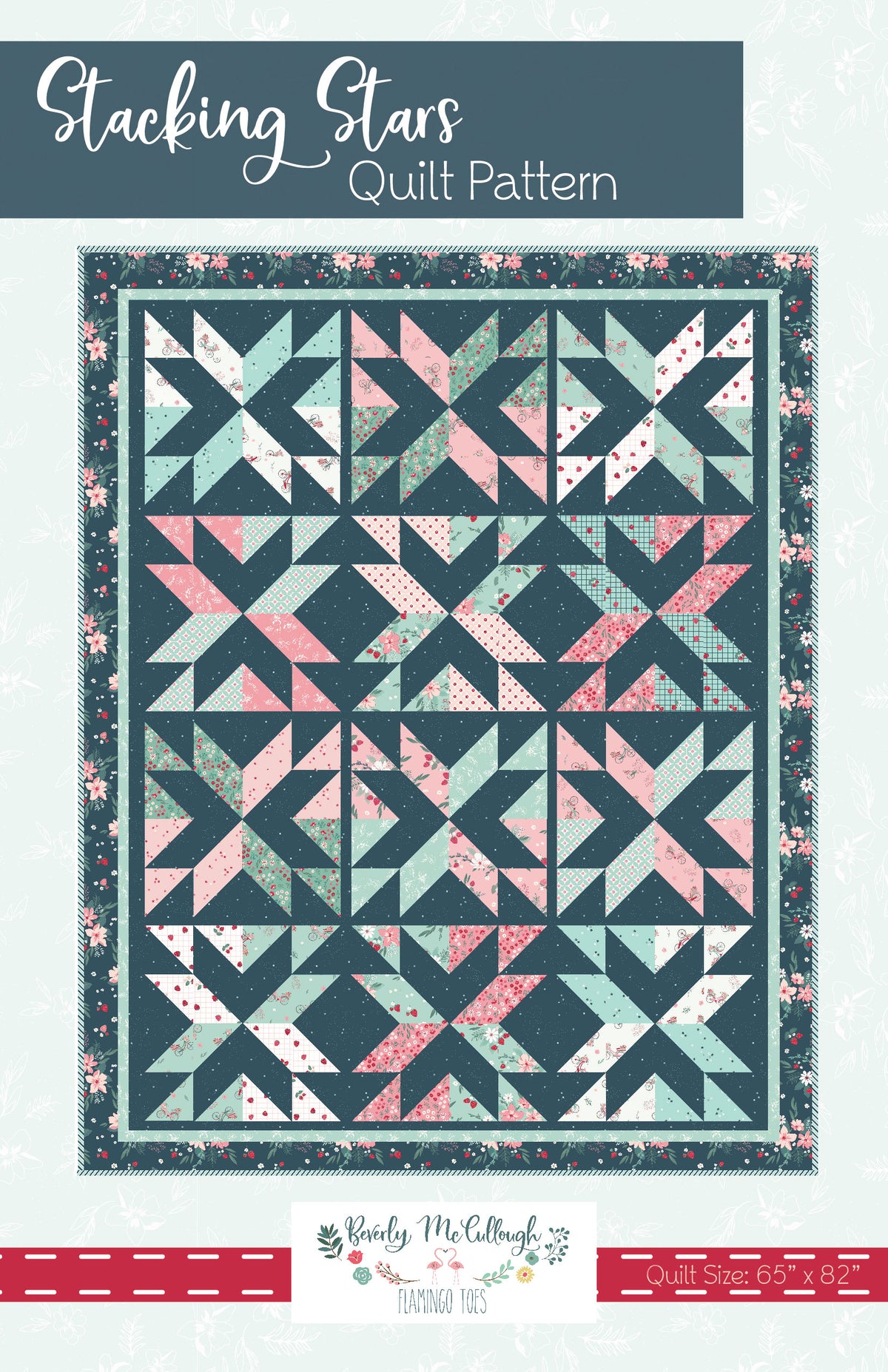 Stacking Stars Pattern Stacking Stars Quilt PDF Pattern – Flamingo Toes