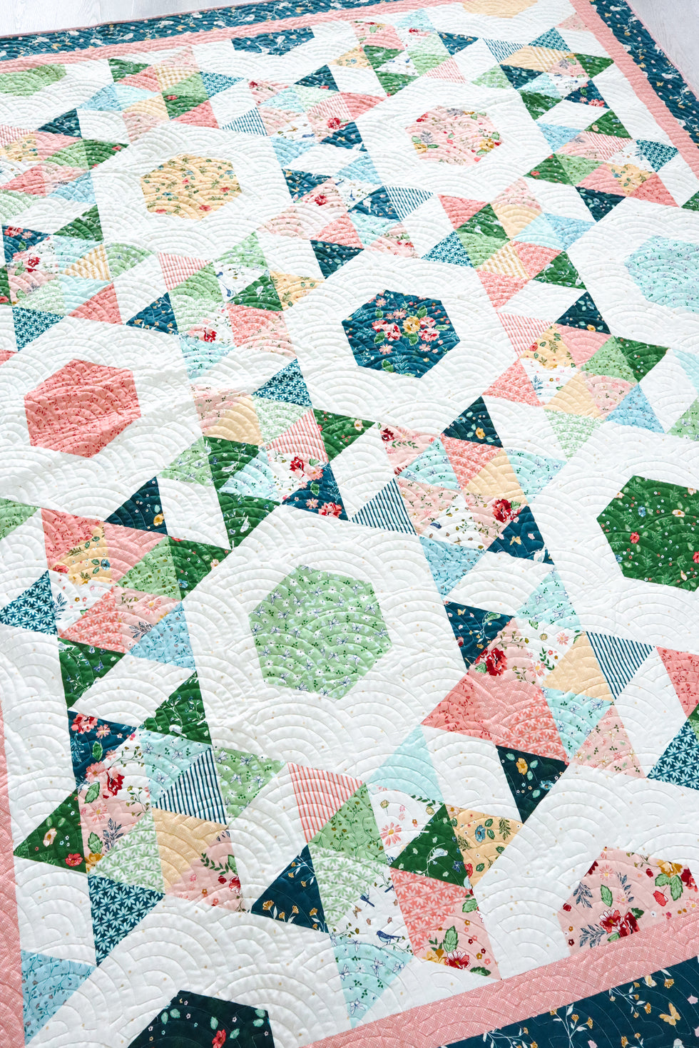 Starlight Quilt PDF Pattern – Flamingo Toes
