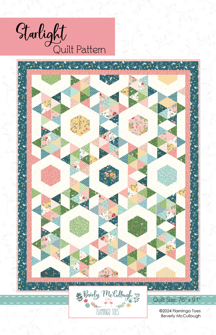 Starlight Quilt PDF Pattern – Flamingo Toes
