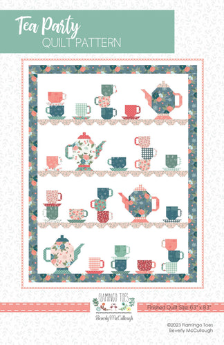 Tea Party PDF Quilt Pattern