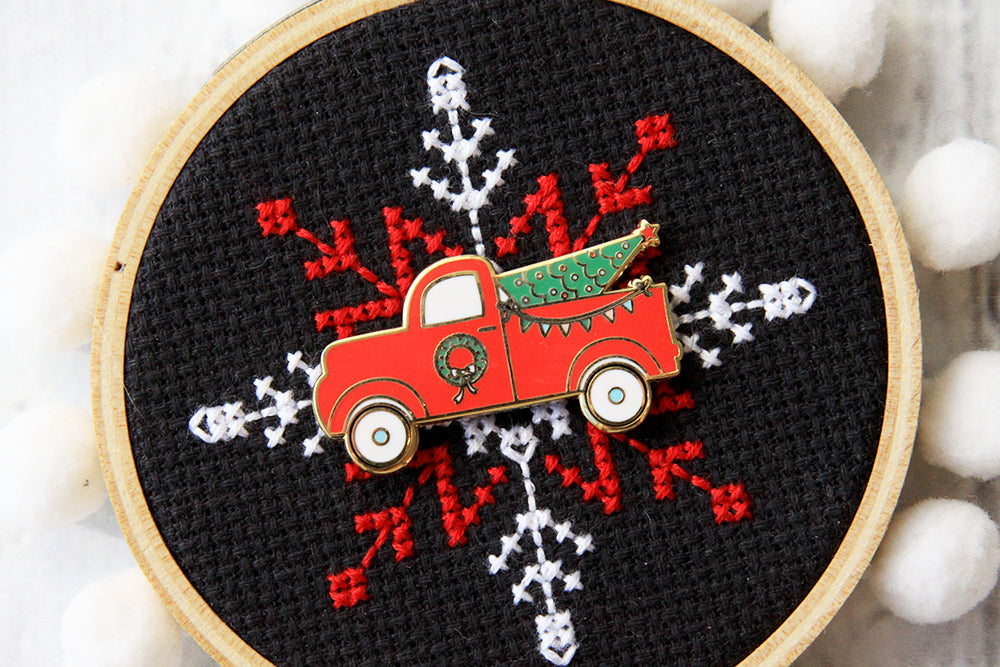 Sled w. Lights Needle Minder magnet