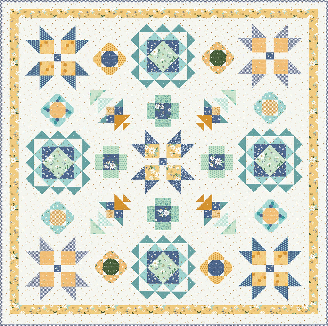 Country Daisies PDF Quilt Pattern