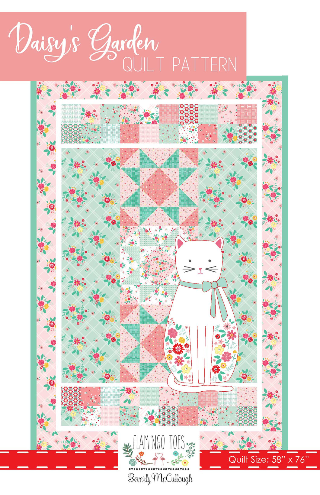 Daisy's Garden PDF Quilt Pattern DOWNLOAD
