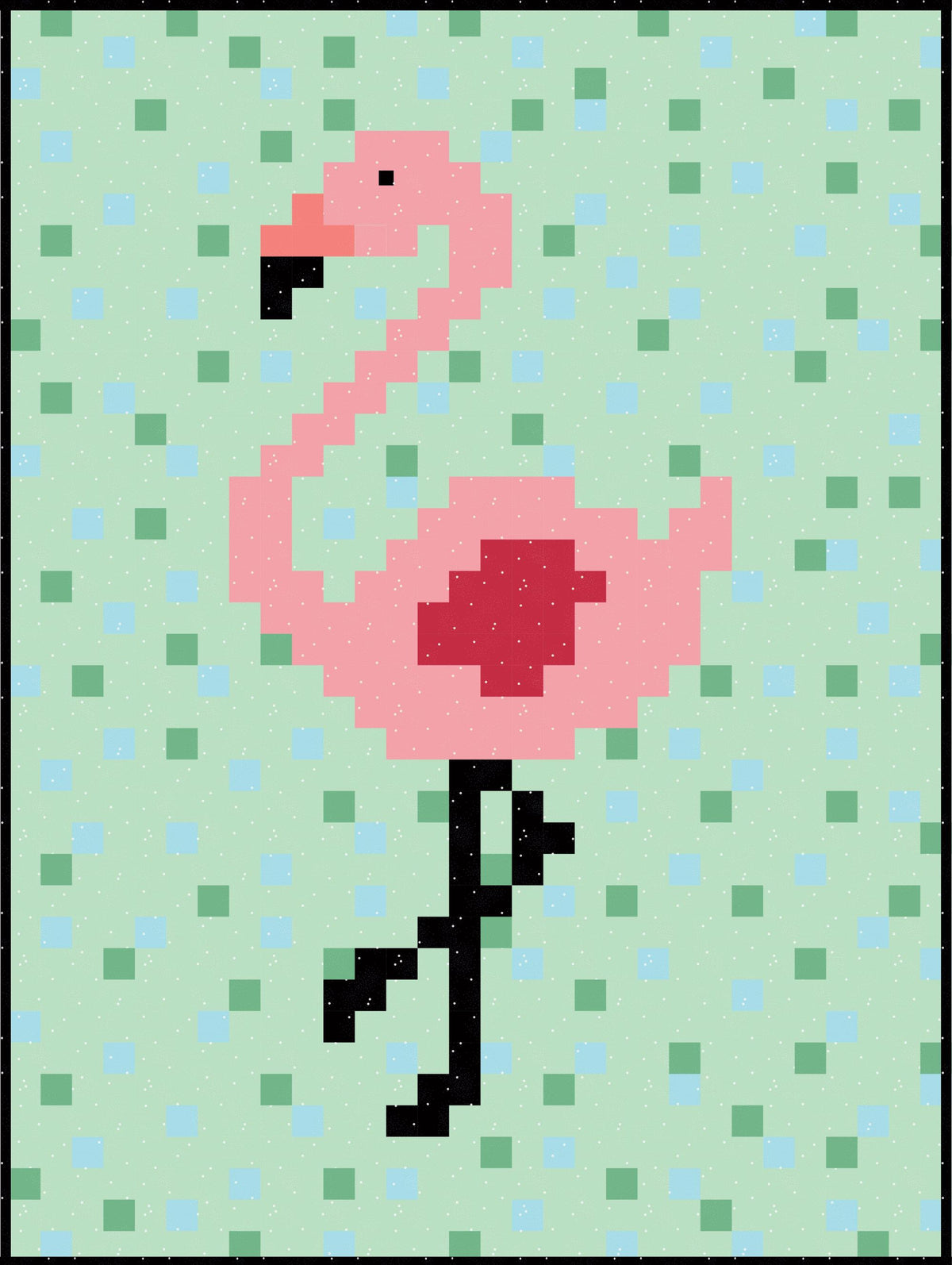 Fabulous Flamingo Quilt PDF Pattern – Flamingo Toes