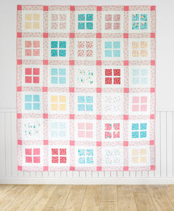 Gingham Windows PAPER Quilt Pattern