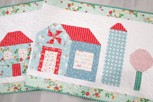 Homestead Runner and Pillow Paper Pattern