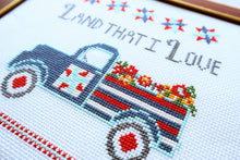 Land That I Love Cross Stitch PDF Pattern