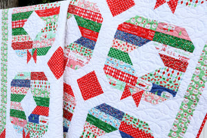 Holly Jolly Wreath PDF Quilt Pattern