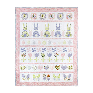 Sweet Spring Row Quilt Paper Pattern