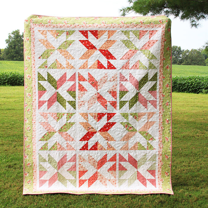 Stacking Stars PDF Download Quilt Pattern
