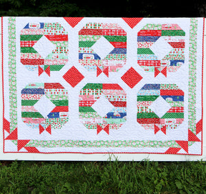 Holly Jolly Wreath Paper Quilt Pattern