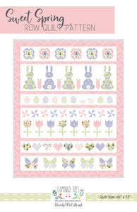 Sweet Spring Row Quilt PDF Pattern