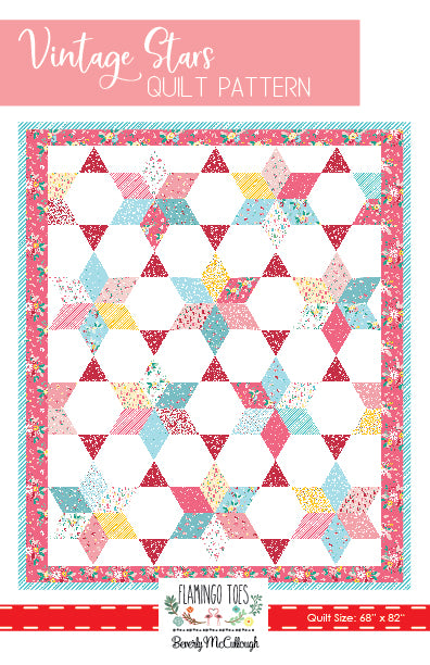 Vintage Stars PDF Quilt Pattern