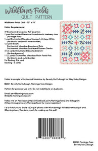 Wildflower Fields Quilt PDF Pattern