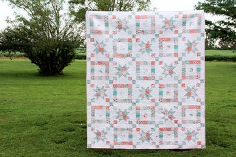 Windows to the Garden Quilt PDF Pattern – Flamingo Toes