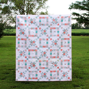 Windows to the Garden Quilt PDF Pattern – Flamingo Toes