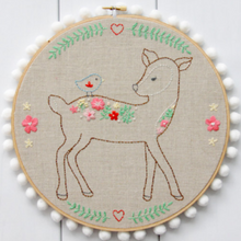 Daisy the Floral Deer Embroidery Pattern