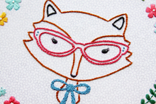 Fox Portrait PDF Embroidery Pattern